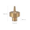 Ugello Fontana Acqua Ugello Fontana Ottone Ugello a Colonna Testa Spruzzatrice per Laghetto da Giardino Porta Bellissimi Effetti Visivi G2in
