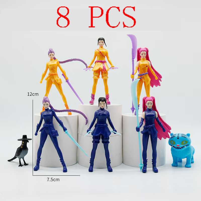 New Kpop Demon Hunters Blind Box Series Anime Figures Ornaments Dolls Fans Children Birthday Gift Random Blind Box