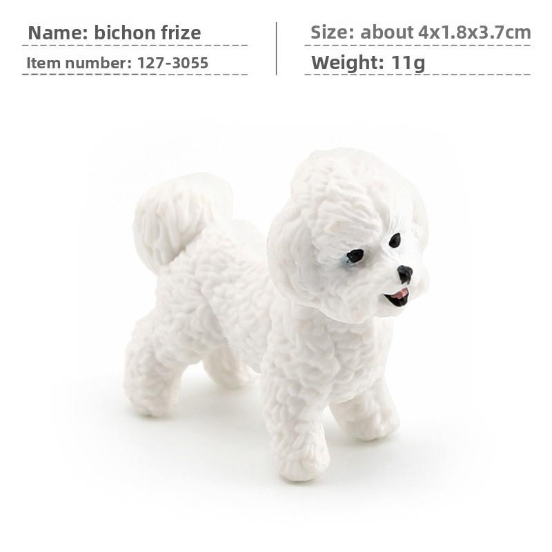 

ПВХ Модель Собаки Сибирский Хаски и Пудель для Коллекционеров и Любителей Животных StyleB