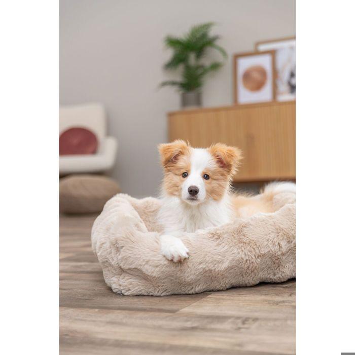 Dog Basket - TRIXIE - Elli - Beige - 100×70 Cm - Asymmetrical - Indoor