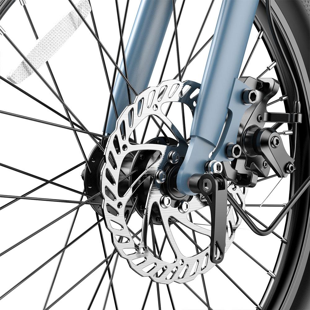 Bicicleta Elétrica Fafrees F20 Light 20" Motor de 250W Bicicleta Elétrica Dobrável Velocidade Máxima 25Km/h Display LCD 48V 16.75AH Carga Máxima 120Kg