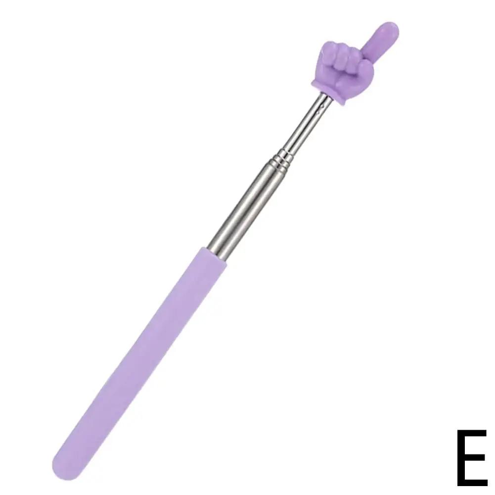 Steel Teaching Pointer, Telescopic Rod, Finger Design, Finger Reading Stick, Tools, School Office Suppliesinteresting Objects