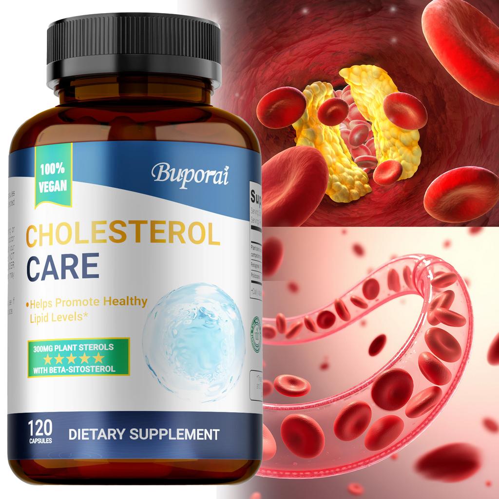 Contains a Mixture of Phytosterols, Fenugreek, and Polyeicosanol, Which Helps Lower Cholesterol and Blood Lipid Levels.