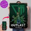 The Outlast Trials Game Illustration Tinplate Poster Customized Wall Art Retro Vintage Metal Signs for Fans Room Decoration Home