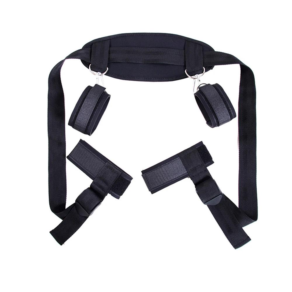 Bondage Kit  Restraints Erotic Neckcollars Handcuffs Open Leg Love Position Asist Sex Toys For Couples Women Men Adult Games