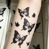 Schweißfeste Schmetterling Tattoos Langlebige Körperaufkleber Temporäre Tattoo Aufkleber Für Frauen Männer