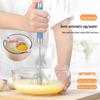 Stainless Steel Semi-Automatic Egg Beater for Whipping Cream and Baking