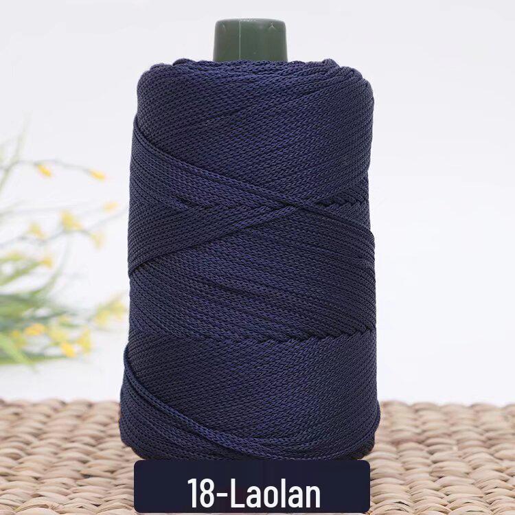 Hand-Knitted Cooling Summer Hat with Lightweight Ice Silk Yarn