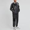 Adidas Originals X Alexander Wang Collab Striped Long Sleeve Logo Track Jacket Men Outerwear Black BP6689