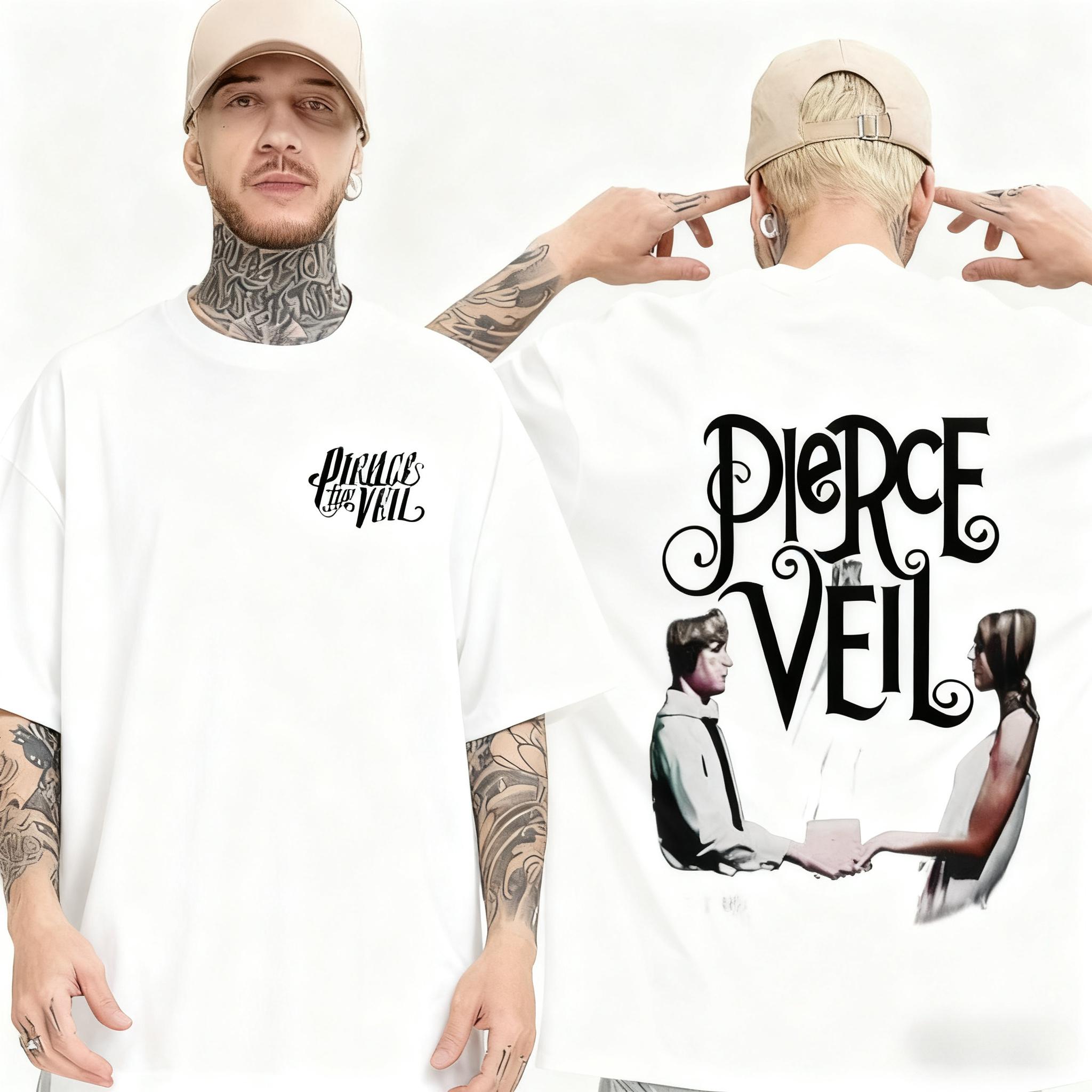 

Womens Mens Pierce The Veil Selfish Machine Black Shortsleeved Cotton Tshirt Summer Cotton Shirt Street Casual Trend Y2k 3XL