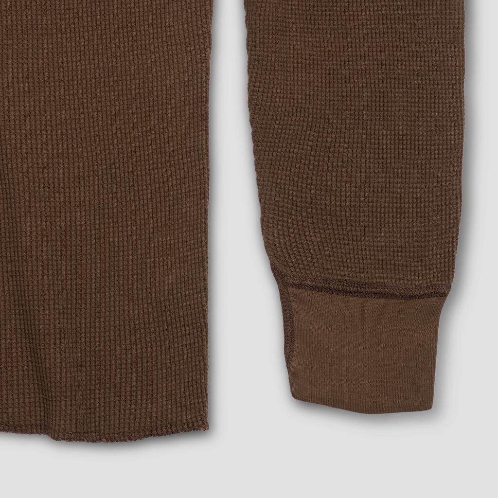 Sopeuteugusjeu Thermal Long Sleeve T-Shirt, Dark Walnut (Type A)