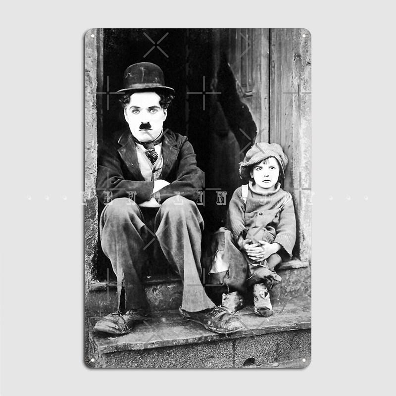 

Chaplin The Kid D21 Metal Sign Club Bar Wall Decor Cinema Garage Create Tin Sign Poster 20x30cm