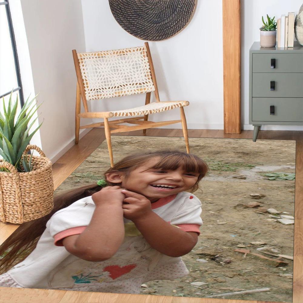 Customize Photo Personalized image Floor Rug Office Rug Suitable for Decorate room Living Rooms Entryway Balcony Antislip Carpet Decorate Offices