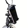 Bicycle Phone Clip Rearview Mirror Motorcycle Holder Rotating Knob Locking Mechanism Stability Enhancement Riding NavigationTool