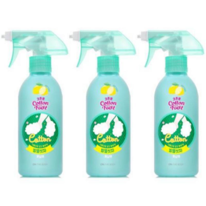 On The Body Foot Wash Cotton Foot Shampoo 385ml (Set of 3) - Lemon