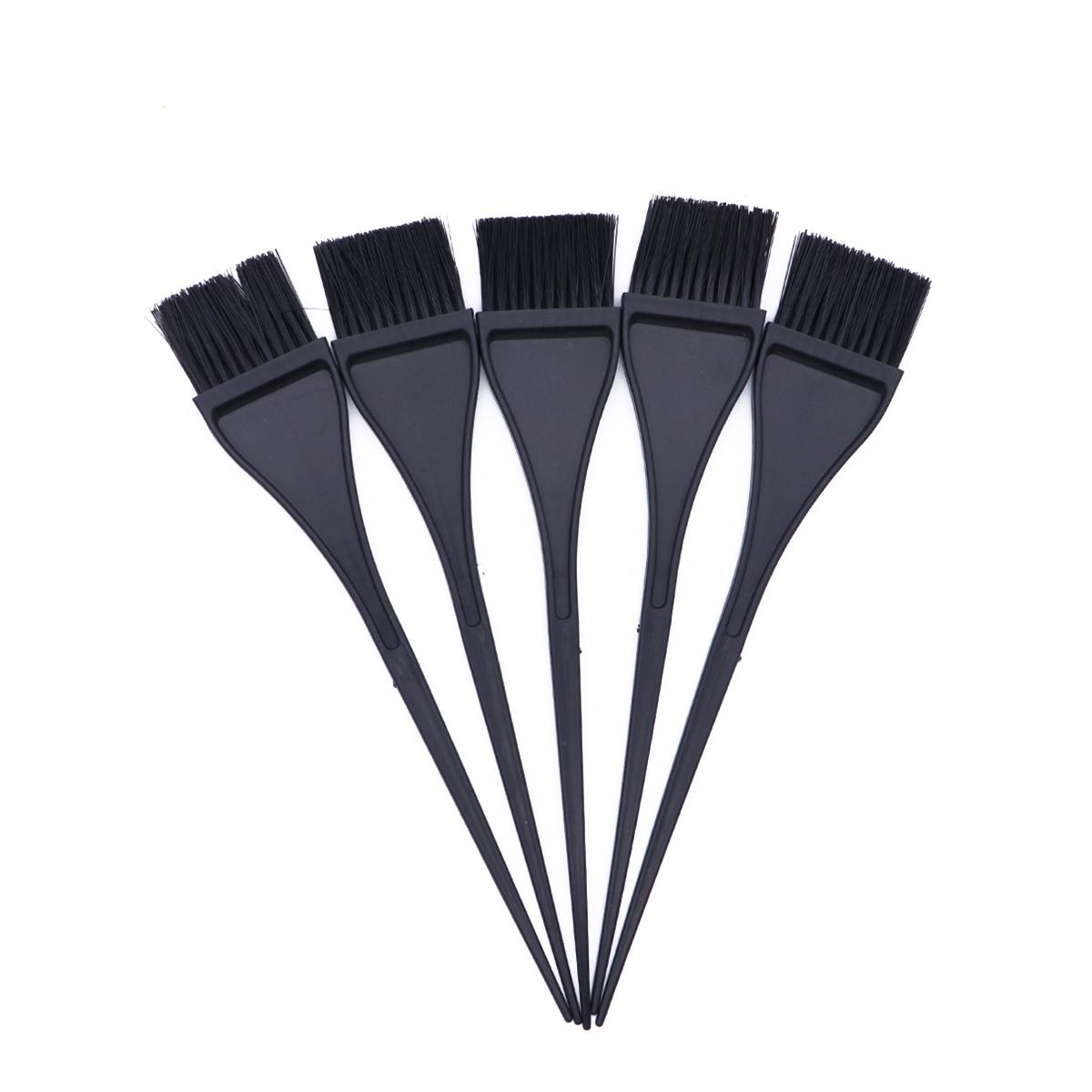 

10Pcs Professional Hair Dye Brush Tint Applicator Plastic Handle Soft Bristle Salon Home Use Hair Coloring Keratin Treatment чёрный