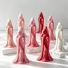 Silicone Witch Skull Candle Mold Decorative Scented Candle Mould for Handmade Soap Candy Multipurpose Crafts Project