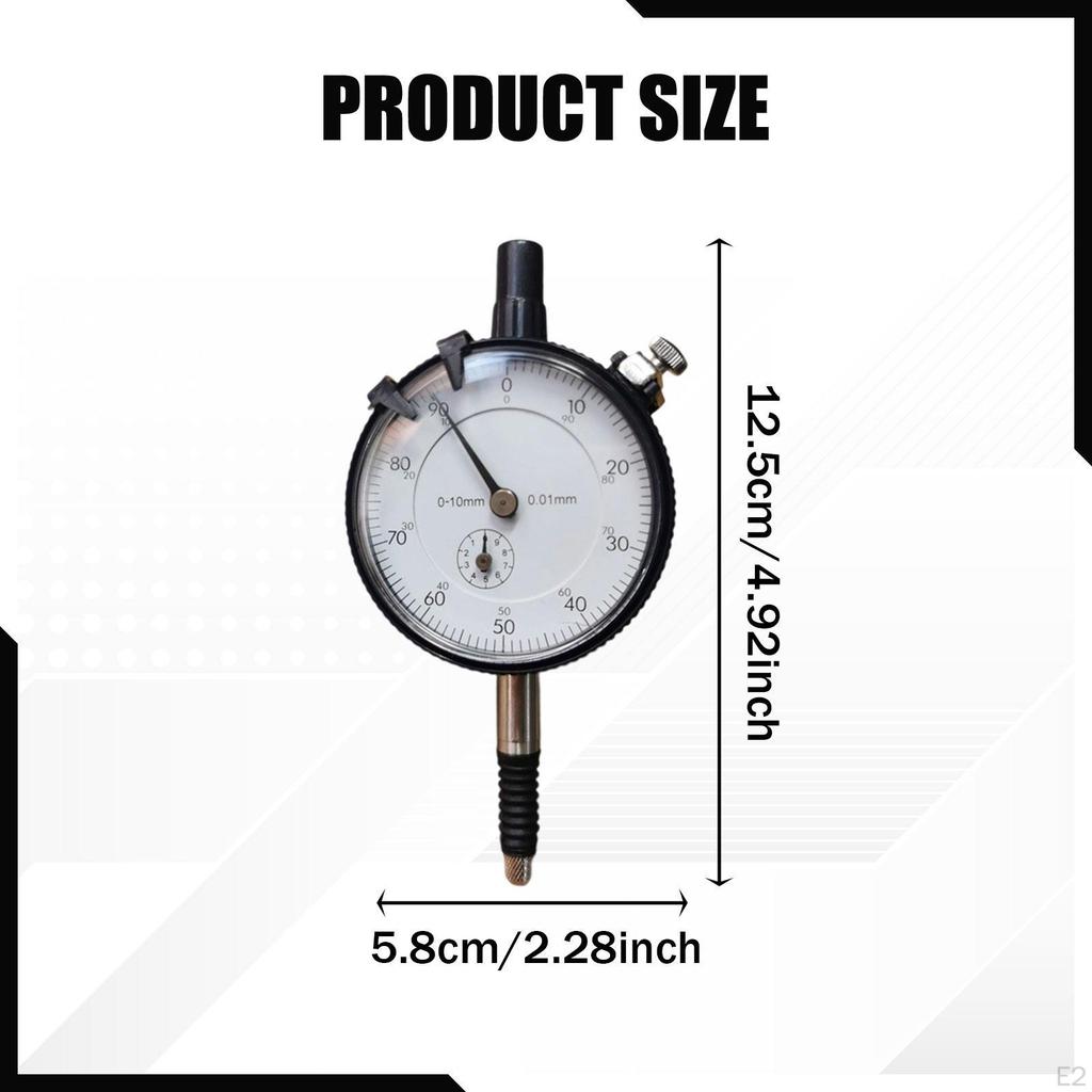 Metric Dial Indicator Industrial Tool Gauge,Metal Test Measuring Instrument,for