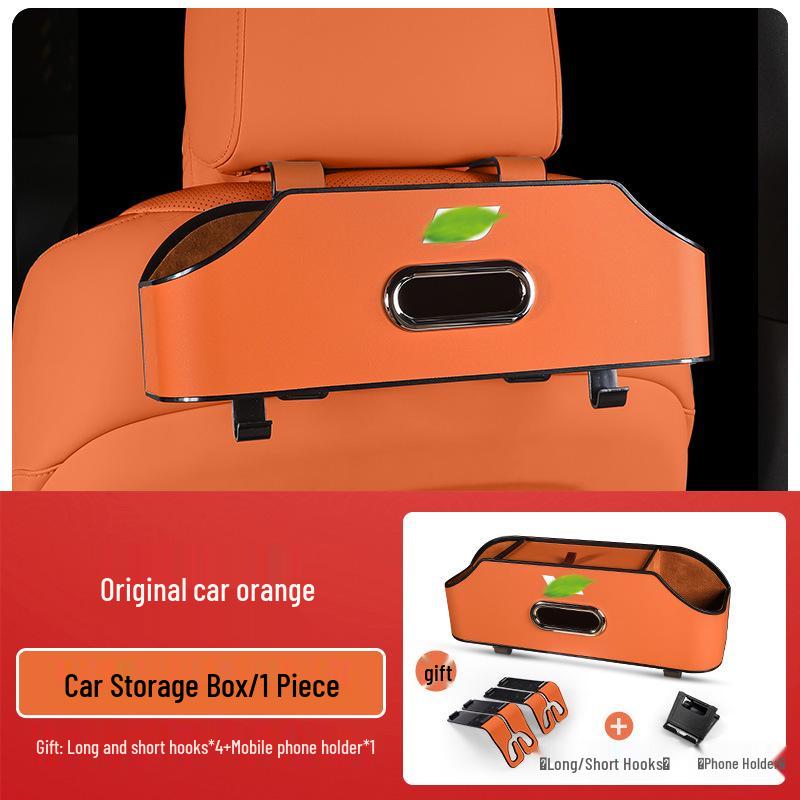 Ideal L7 Car Seat Back Storage Organizer for L9/L8/ONE Models - Interior Accessory