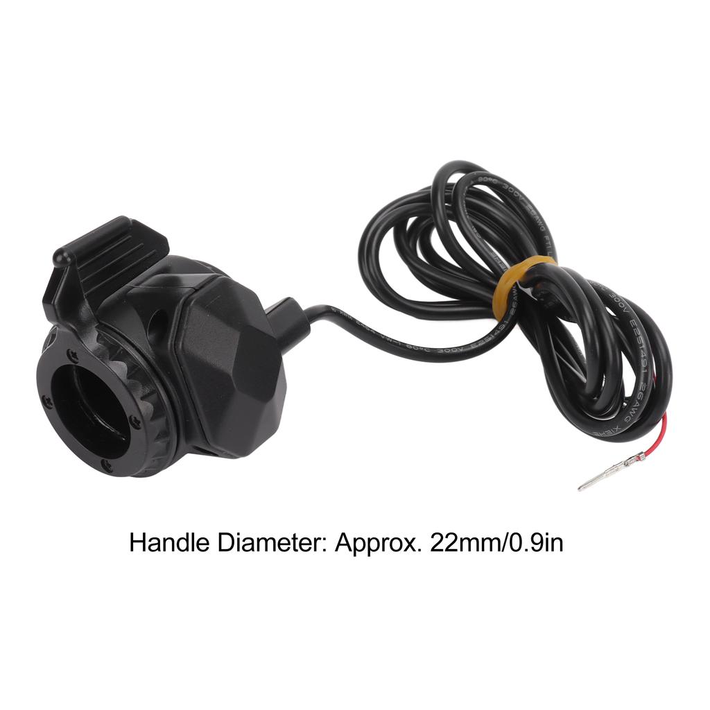 Electric Scooter Thumb Throttle Accelerator Responsive Wear Resistant Thumb Throttle Accelerator for Electric Bikes