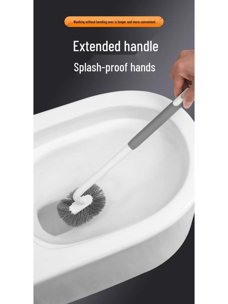 Back-to-School Dormitory Toilet Cleaning Brush - Compact Design for Bathroom and Dead Corner Cleaning