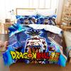 Japanese Anime Dragon Ball Bedding Set Goku Duvet Cover Comforter Bedclothes Single Twin Full Queen Size 3D Kids Adult Boys Gift
