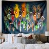Spice Variety On Wooden Background Tapestry Room Decoration Wall Hanging for Living Room Bedroom, dormitory, Birthday and Christmas gifts