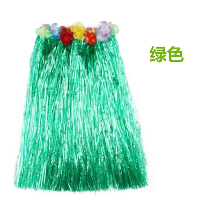 Plastic Fiber Girl Woman Hawaiian Grass Skirt Cheap Costume Flower Hula Skirt 30CM/40/CM60CM/Dance Dress Party Hawaii Beach