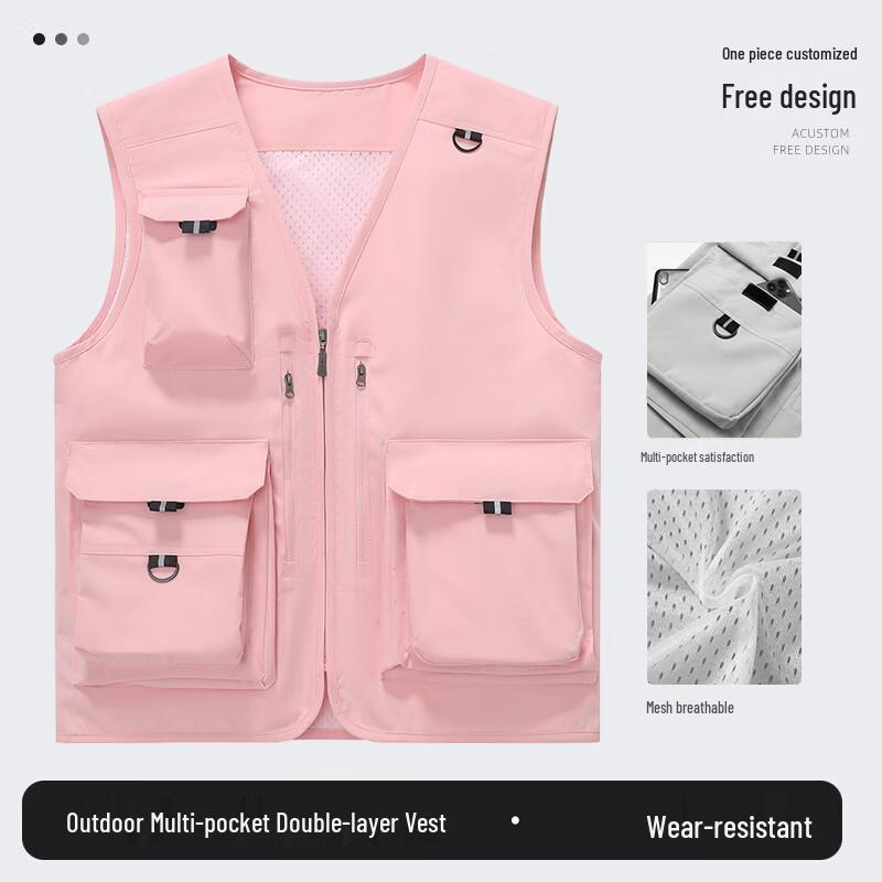 Professional Multi-Pocket Work & Photographer Vest