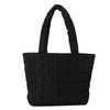 Minimalist Nylon Tote Bag With Double Shoulder Straps And Urban Style For Commuting