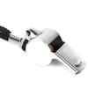 1 Pcs Referee Whistle Metal Stainless Steel Sports Whistle Sports Equipment with Hanging Rope