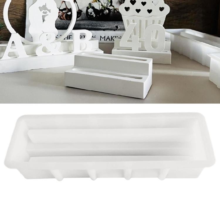 Handmade Decorations Moulds Fondant Desktop Molds Jelly Gum Decorations Silicone Molds 3D Shaped Silicone Molds