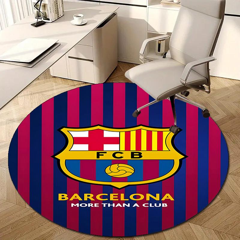 1pc Football Team (79) Design Printed Area Round Carpet for Bedroom Living Room Home Decor Rugs Mat Non Slip Mat Rug for Bedside