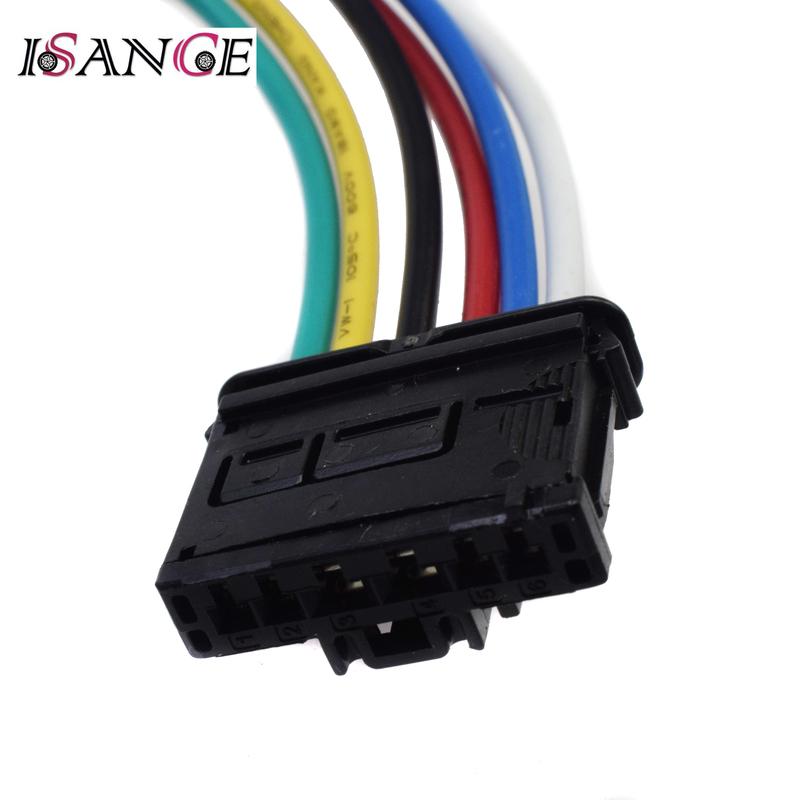 ISANCE Rear Light Lamp Wire Harness Connector Plug For Citroen Peugeot Fiat Dacia LOGAN MCV DOKKER DUSTER SANDERO l ll SCUDO