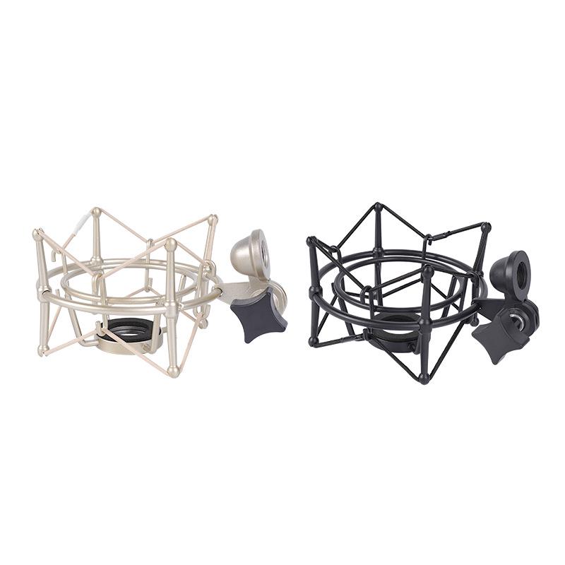TLM103 Metal Shock Mount for Senhai MK4 Condenser Microphone with Stand for Live Broadcast