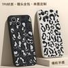 European and American leopard print mobile phone case Apple 17/16promax straight edge soft case iphone15 all-inclusive anti-drop 14p fashion