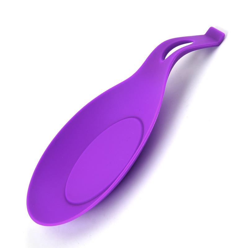 Silicone Spoon Rest and Holder - Kitchenware Seasoning Dish and Pad