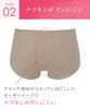Sanitary Organic Cotton Blend Pad Stays in Compatible with Winged Kanau Regular Length Period BL Wing/Wacoal Panties, (Body), Place, Pads. Panties,
