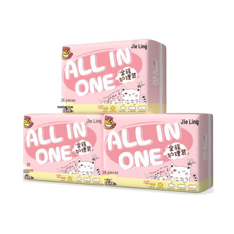 

Jieling Комбінація денних та нічних гігієнічних прокладок для дівчат