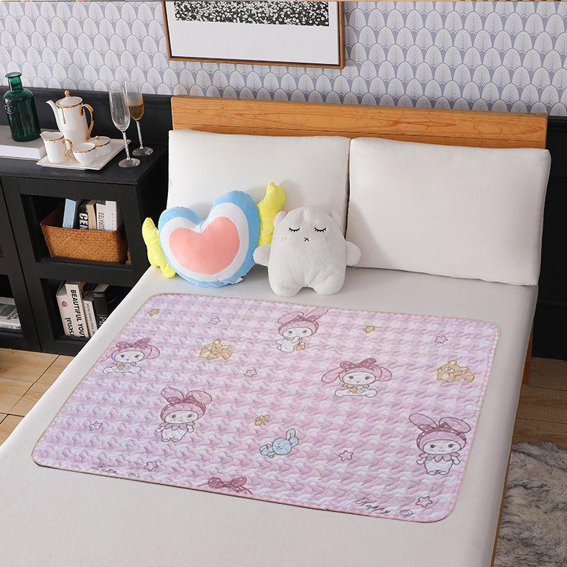 Reversible Cartoon Crawling Mat & Breathable Menstrual Pad for Dorms and Cribs