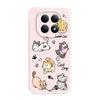 Happy Cat Phone Case For Xiaomi Redmi Note 15 14 13 12 11 Pro Plus 12S 11S 14C 13C 4G 5G Film Hard Cover