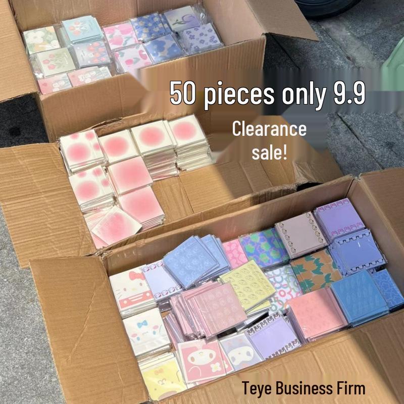 Kolorowe karteczki samoprzylepne z uroczymi rysunkami dla uczniów - Klejące, Kreatywne, Dziewczęce i Niedrogie.