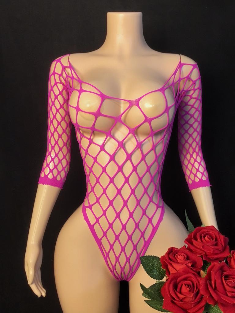 Hot Sexy Lingerie Woman Fishnet Bodysuit Fancy Lace Underwear Porn Costume See-through Bodystockings Mesh Bikinis Erotic Sex Set