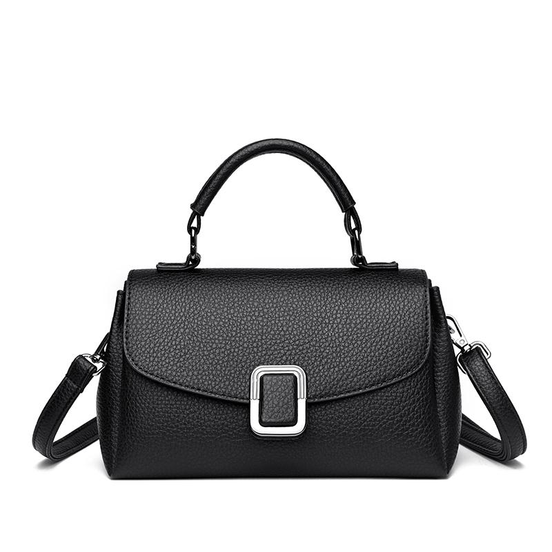 Luxury Large Capacity Multilayer Shoulder Messenger Bag High Quality PU Leather Handbag Women Designer Crossbody Sac Female Tote