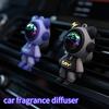 Auto-Luftauslass-Parfümclip Cartoon-Astronaut Aromatherapie-Clip Auto-Frischluft für Klimaanlagen-Auslässe Trendige Auto-Dekoration