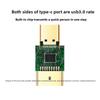 USB 3.0 Male To Type C Female Adapter with Chip for Xiaomi Huawei Phone Hard Drive Connect To Computer Dual Sided
