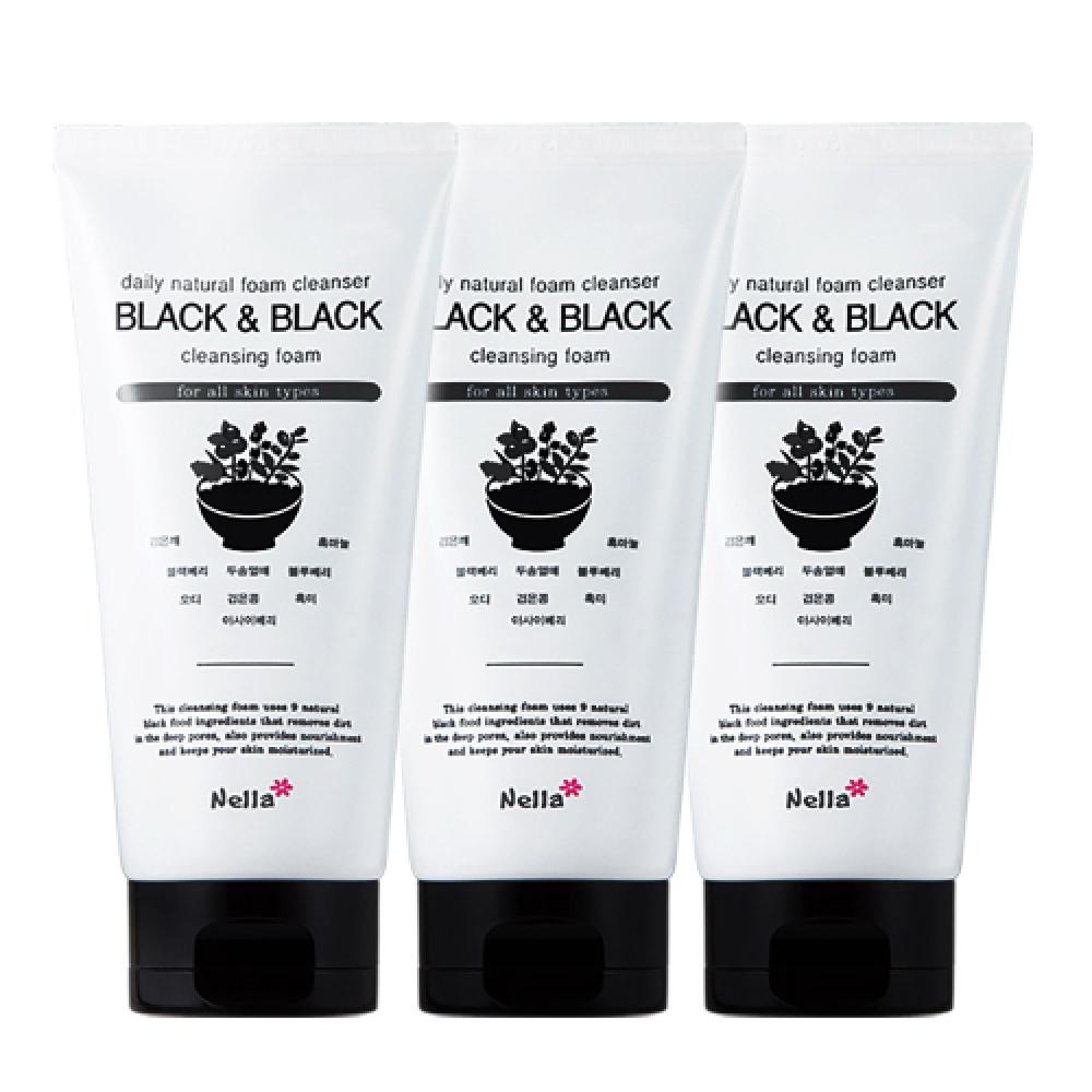 Nella Black   Black Cleansing Foam 150g  3 NONE