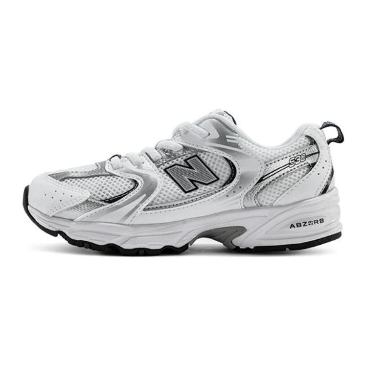 Nové New Balance 530 Bílá Přírodní Indigo GS GR530SB1
