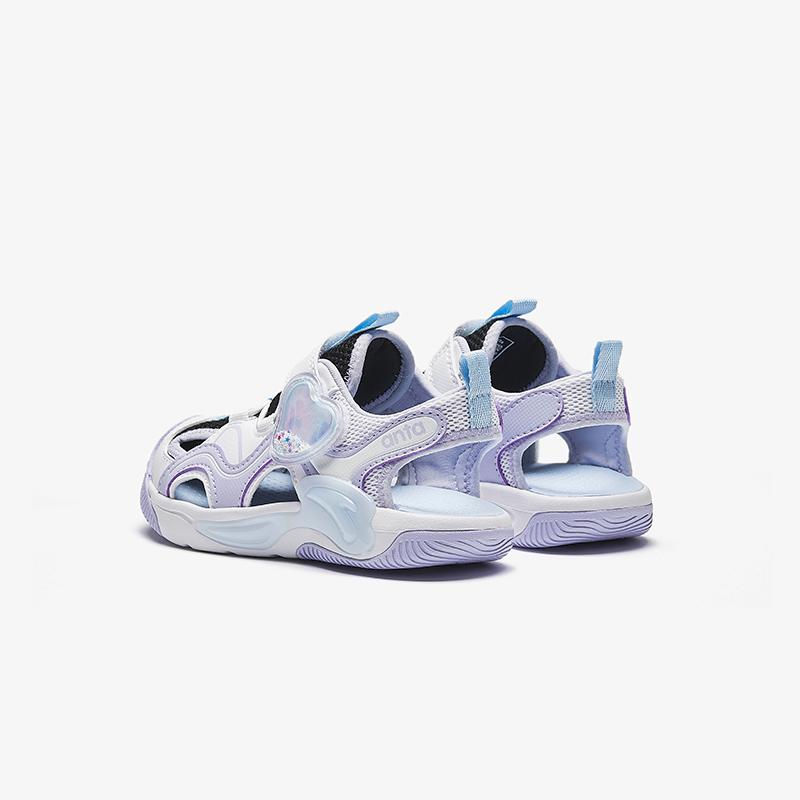 Anta Kids Jelly Synthetic Leather Fabric Trendy Comfortable Versatile Outdoor Beach Shoes Breathable Quick-Dry Non-Slip Low-Top Sandals 322529979