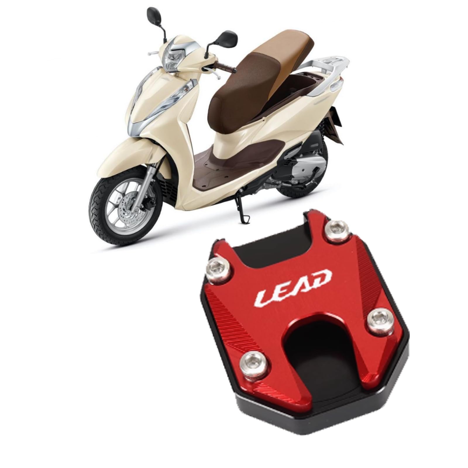 ДЛЯ LEAD125 LEAD 125 LEAD 125 2025 Мотоцикла Боковая Подставка Расширенное Сиденье Модификация Аксессуары